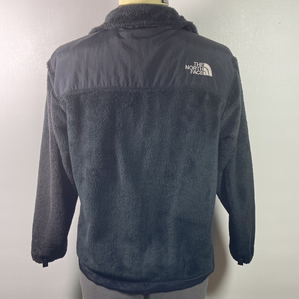 The North Face Plush Warm Polyester Lining Black Jacket Girls Size M/M - Picture 6 of 9